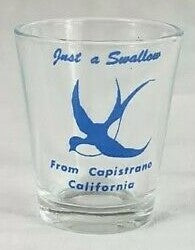 "Just a Swallow" Shot Glass